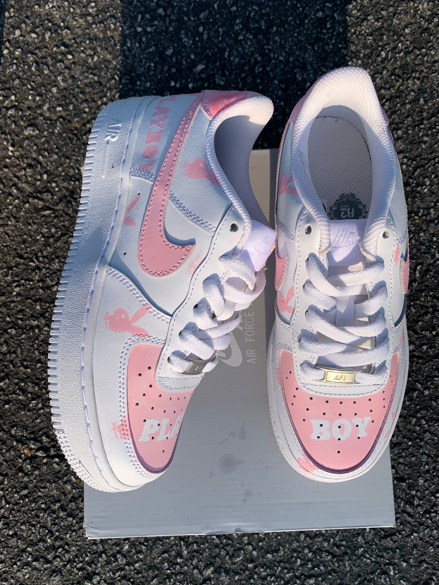 Classic Playboy Custom Air Force 1s