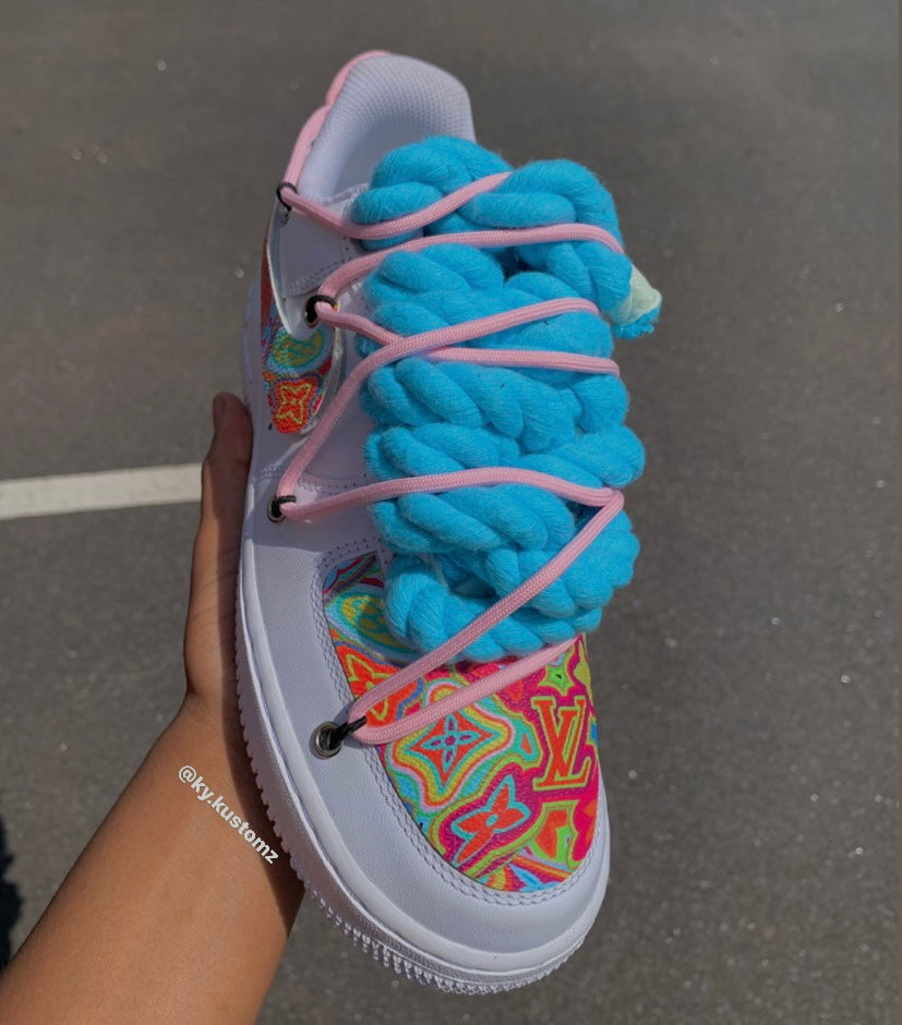 Chunky LV Custom Air Forces
