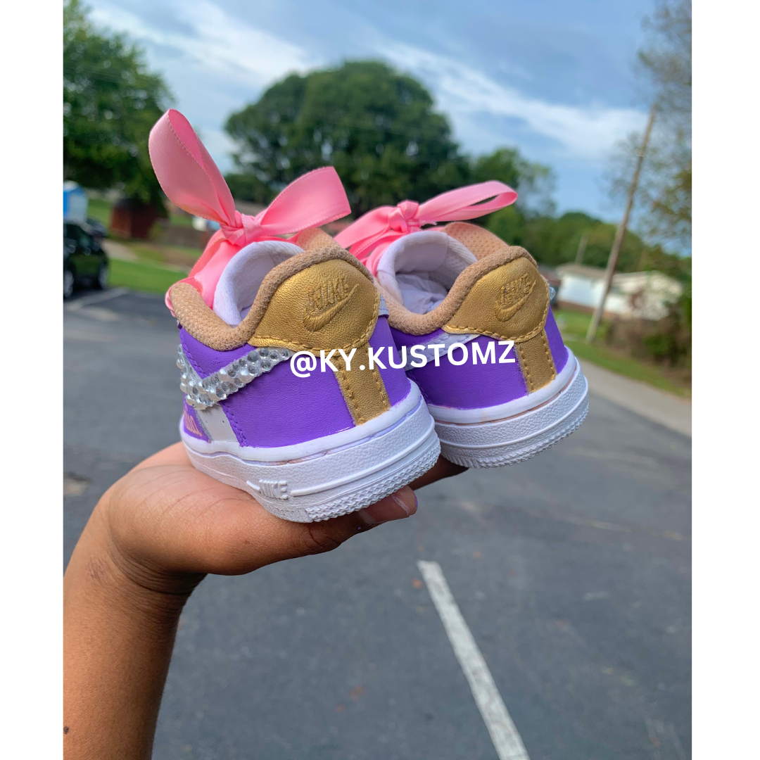 Kid Sofia The First Air Force 1s