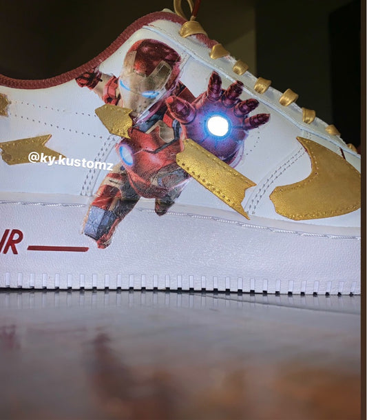 24K Gold Iron Man